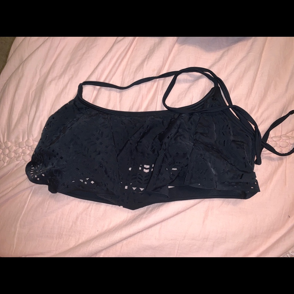 Black Swimsuit Top